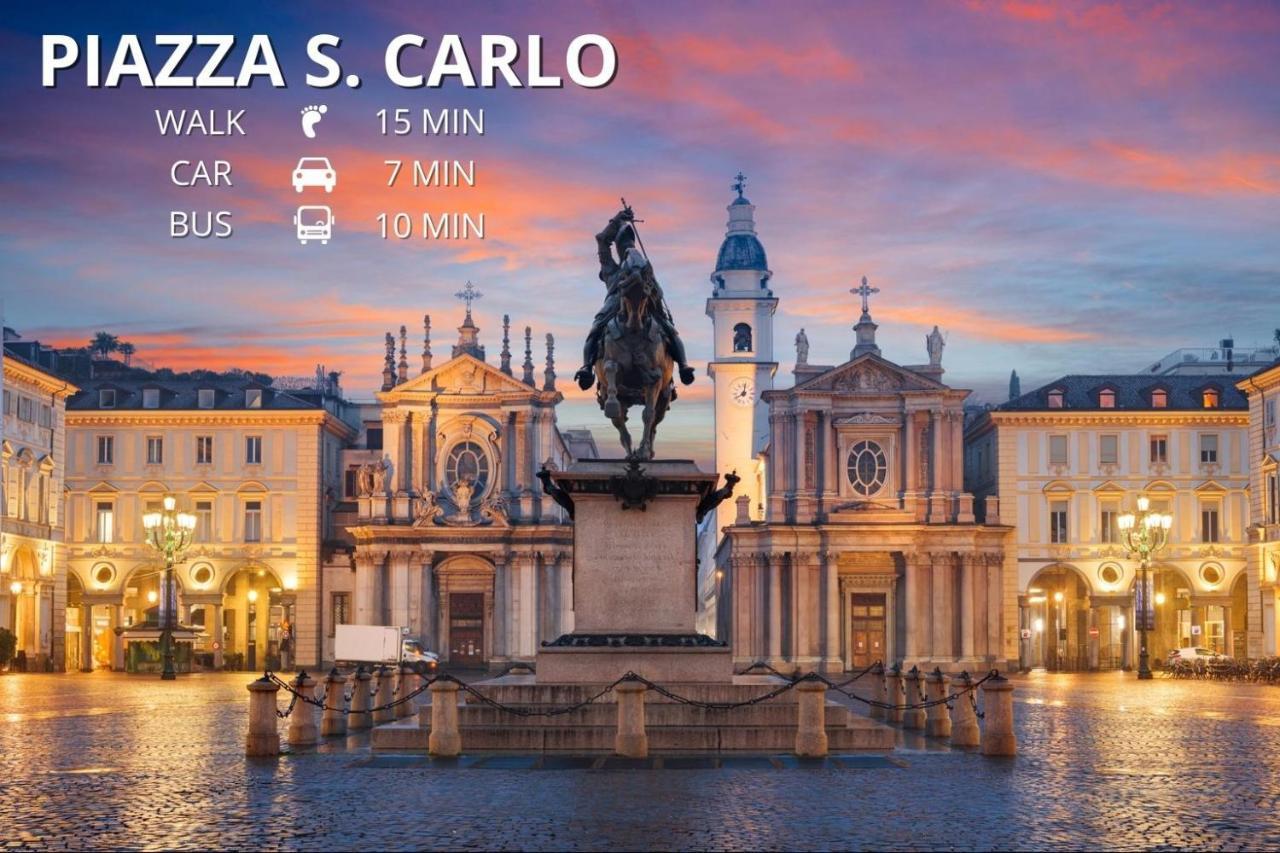 Appartamenti Vista Mole, Centro A 15 Min - Luxury Suites & Fast Wifi Torino Exterior foto