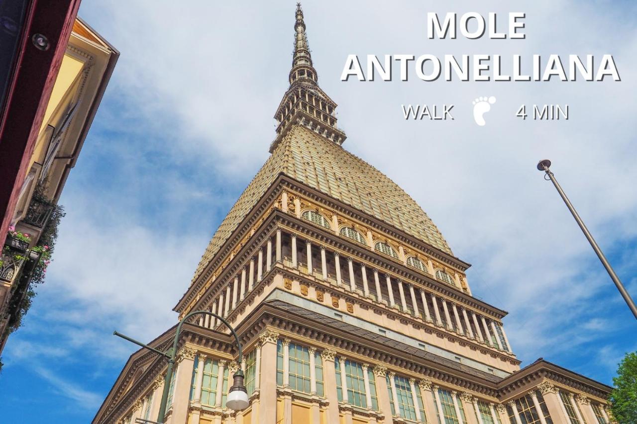 Appartamenti Vista Mole, Centro A 15 Min - Luxury Suites & Fast Wifi Torino Exterior foto